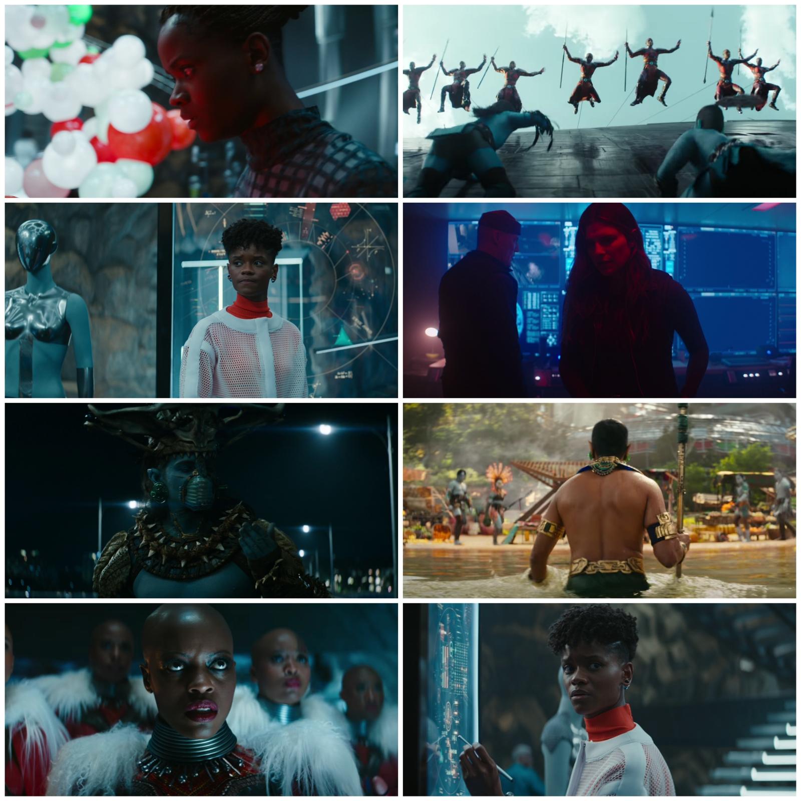 Black Panther Wakanda Forever (2022) MCU Hindi Dubbed Full Movie BluRay HD ESub screenshot