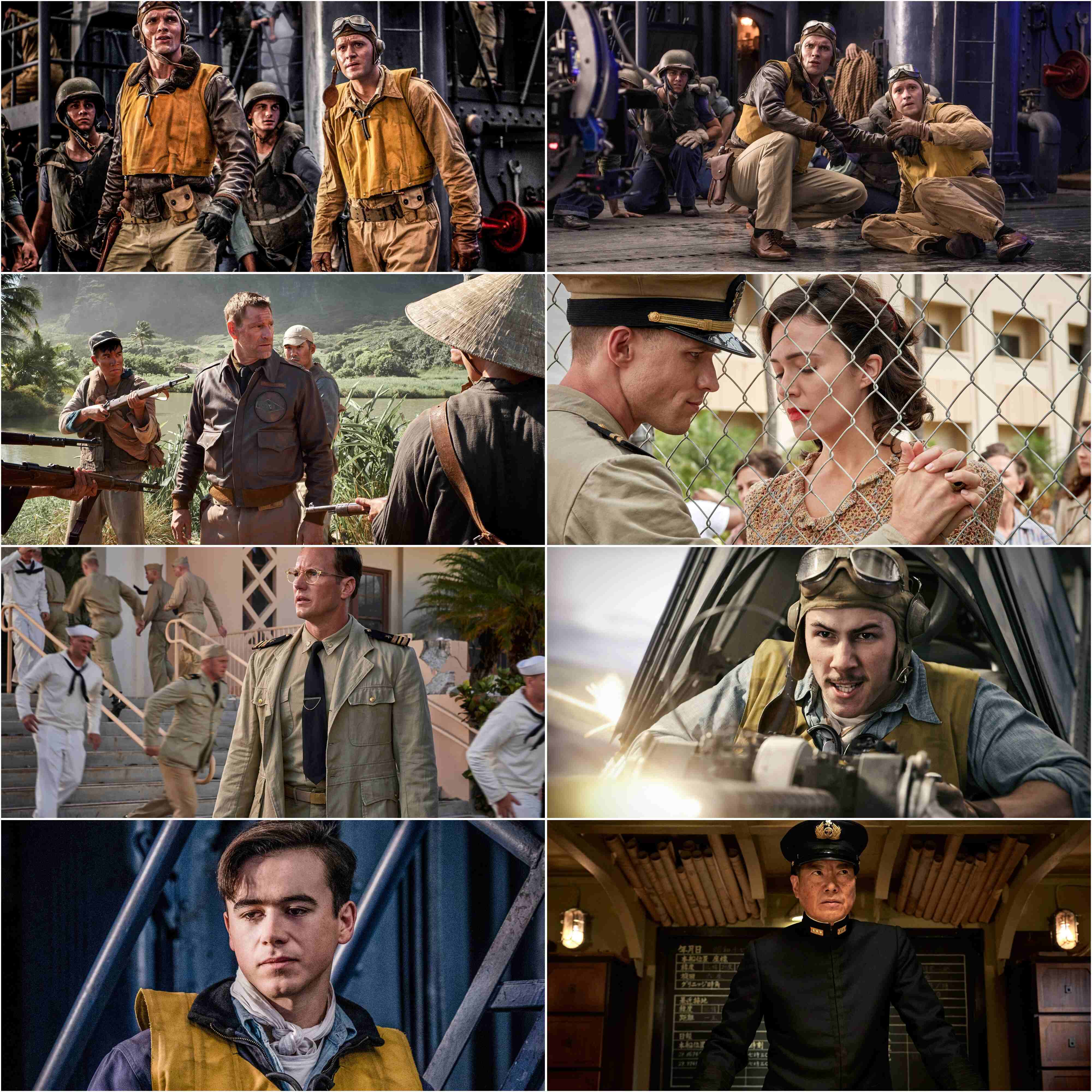 Midway (2019) (Hindi + English) Dual Audio Hollywood Movie BluRay HD ESub screenshot