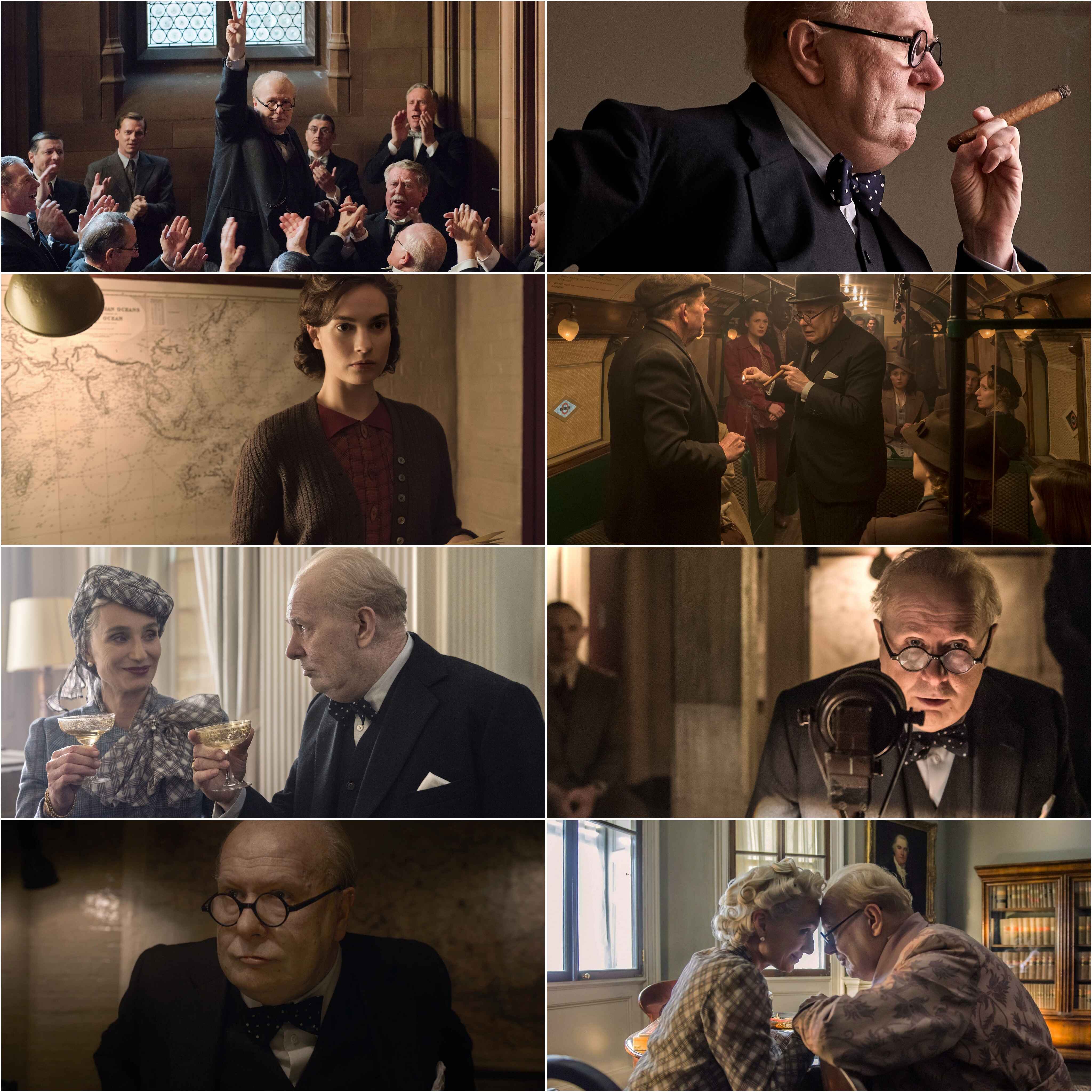 Darkest Hour (2017) (Hindi + English) Dual Audio Hollywood Movie BluRay HD ESub screenshot