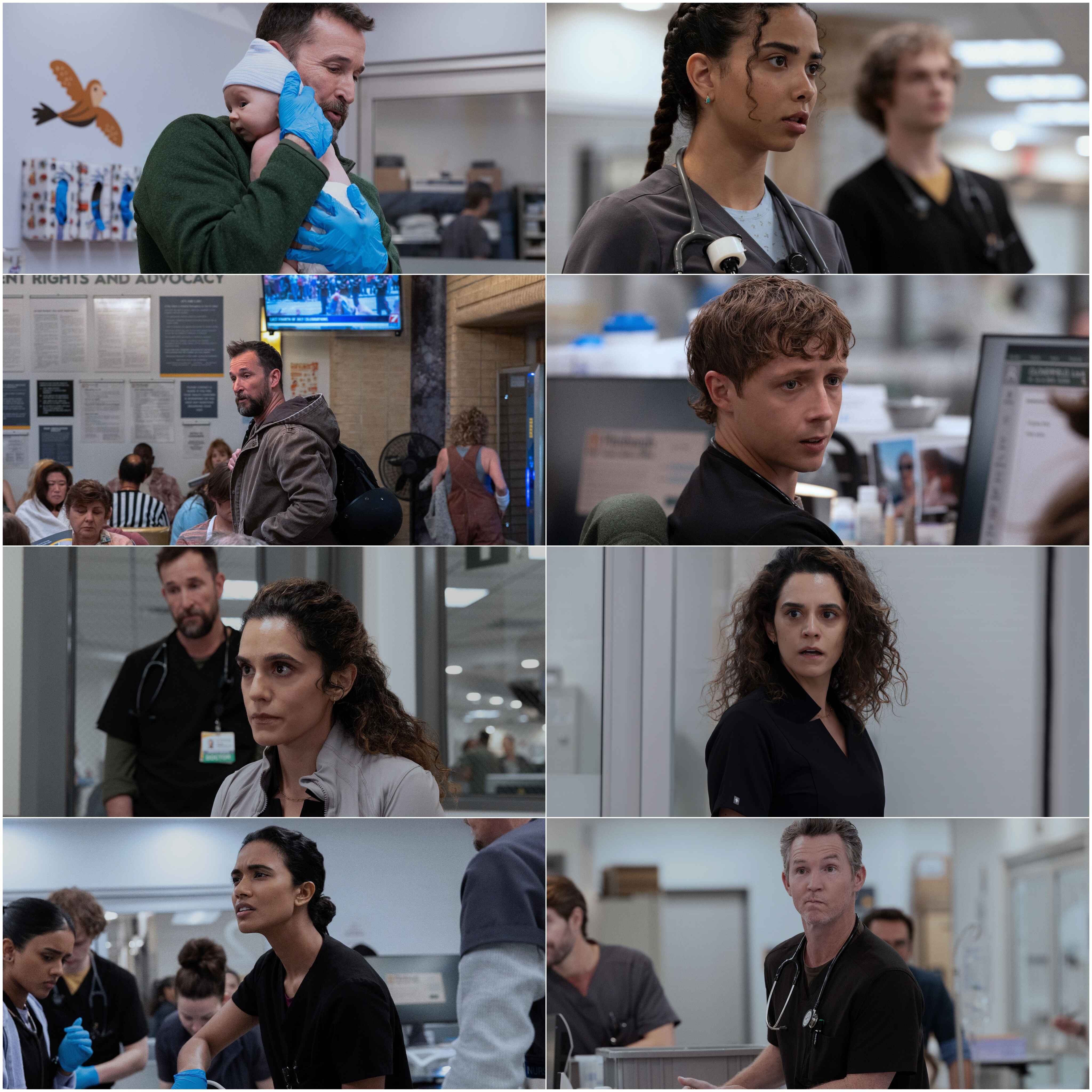 The Pitt S02 (2026) (Hindi + English) Dual Audio Completed Web Series HEVC ESub screenshot