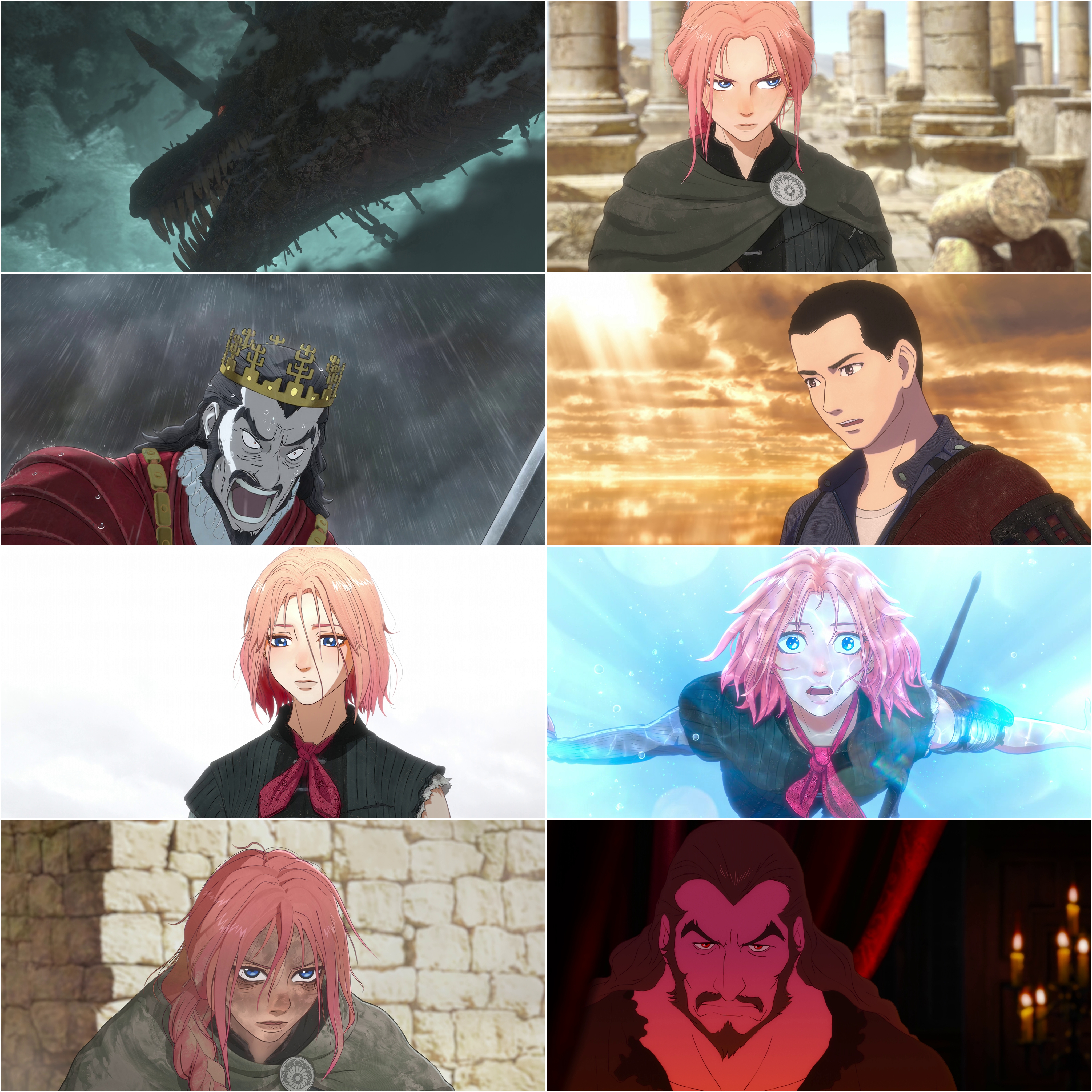 Scarlet (2025) (Hindi + English) Dual Audio Animation Movie HD ESub screenshot