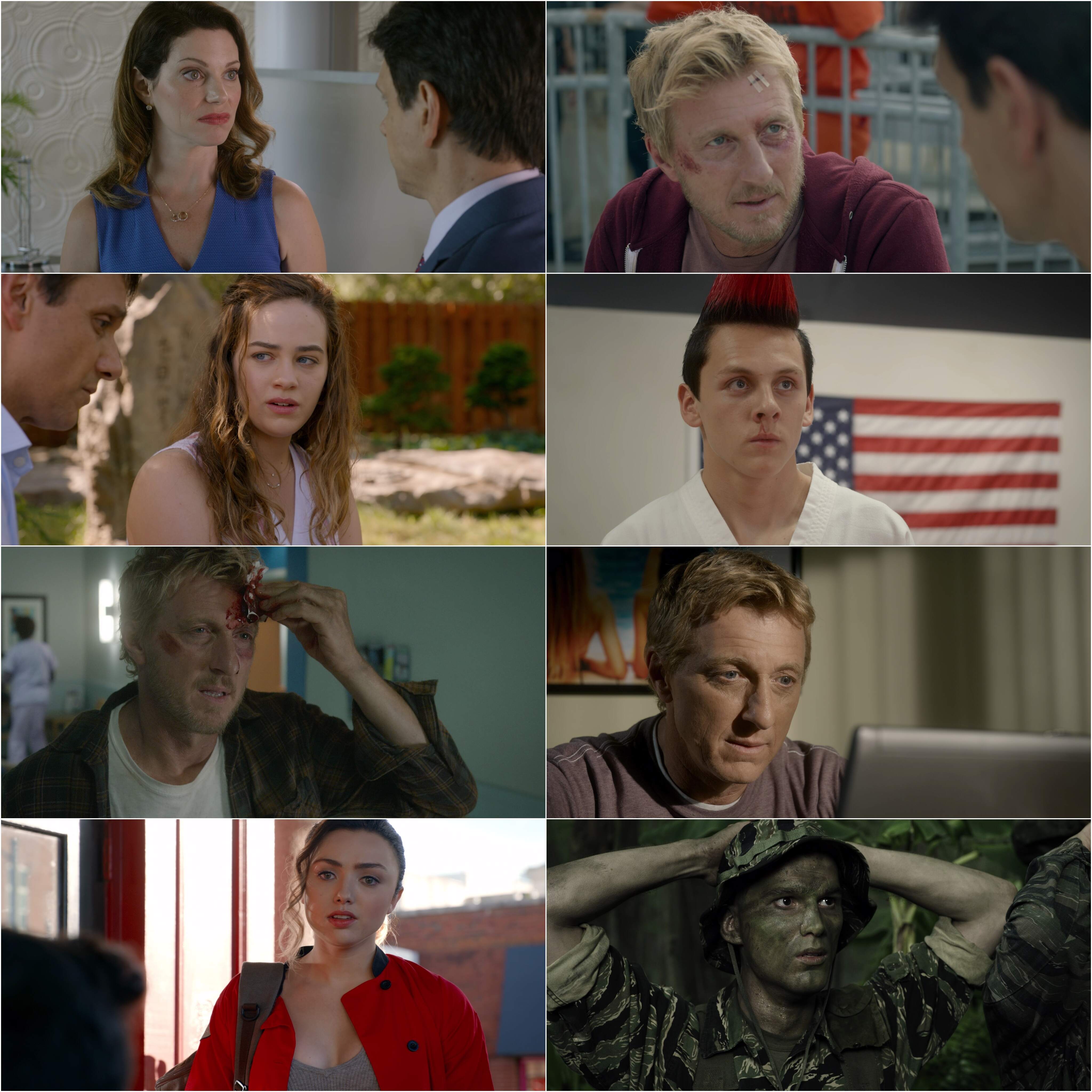 Cobra Kai S03 (2021) (Hindi + English) Dual Audio Completed Web Series HEVC ESub screenshot